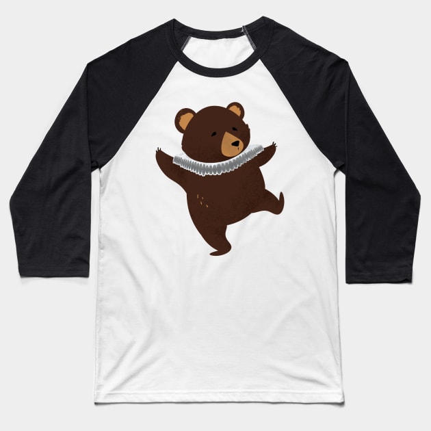 Dancing Bears Baseball T-Shirt by MSBoydston